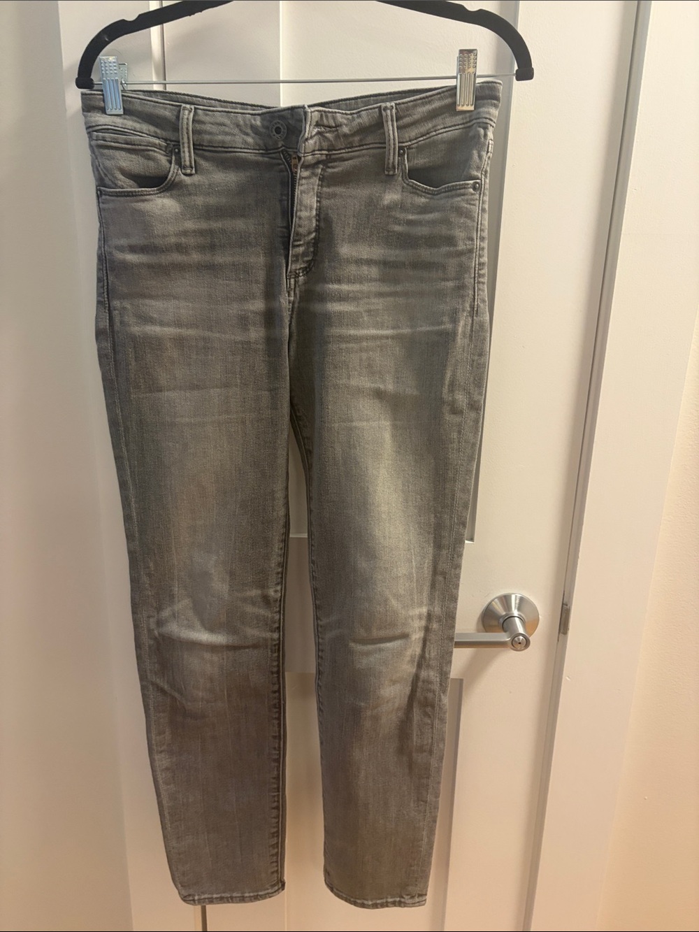 Lucky Brand Gray Straight Leg Jeans